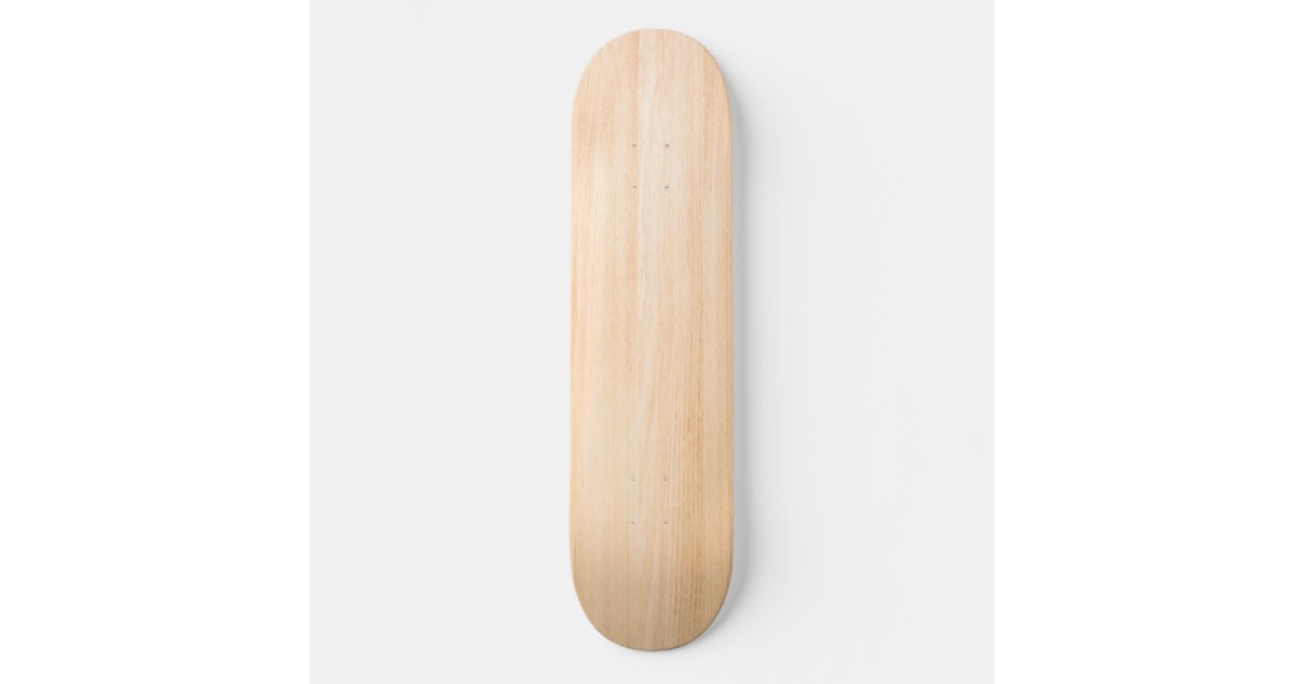 Planche de skateboard vierge 