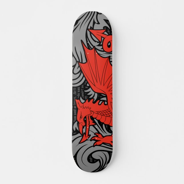 Planche de skateboard Welsh Dragon (Devant)