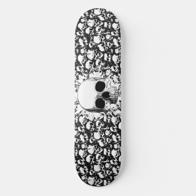 Planche Skull Skateboard (Recto)