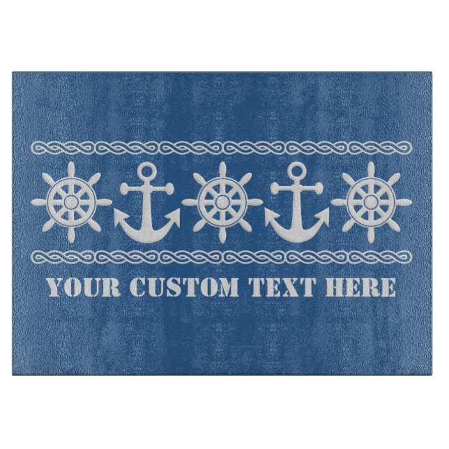 Planches à découper faites sur commande nautiques (Devant)