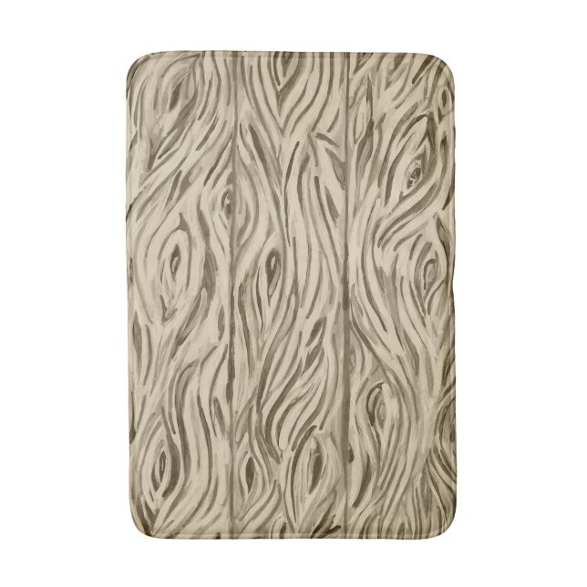 planches de carton de bois tapis de bain (Devant (Vertical))
