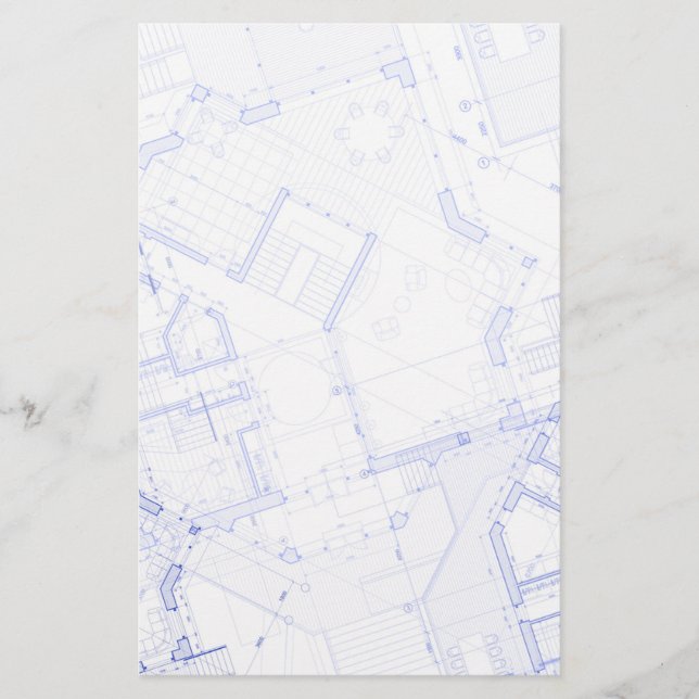Pläne Briefpapier (Vorderseite)