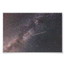 Plane crossing the Milky Way (2024)