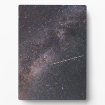 Plane crossing the Milky Way (2024)