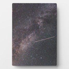 Plane crossing the Milky Way (2024) Fotoplatte