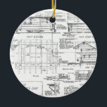 Pläne Keramikornament<br><div class="desc">Vintage Pläne für ein lean=to</div>