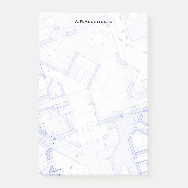 Pläne Post-it Klebezettel (Vorderseite)