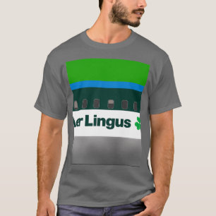 Plane s Aer Lingus 1980s T-Shirt