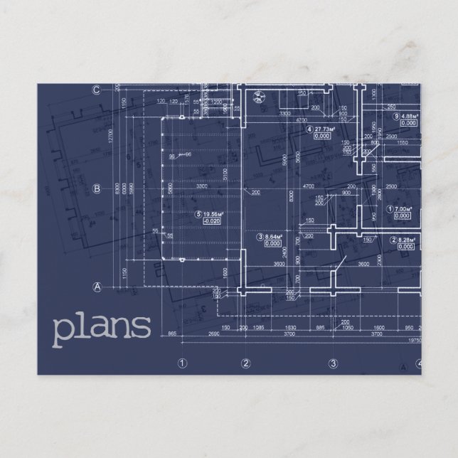 "pläne" Schrift Postcard aus Jeremiah 29:11 Postkarte (Vorderseite)