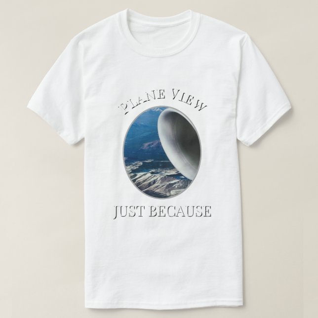            Plane View                         T-Shirt (Design vorne)