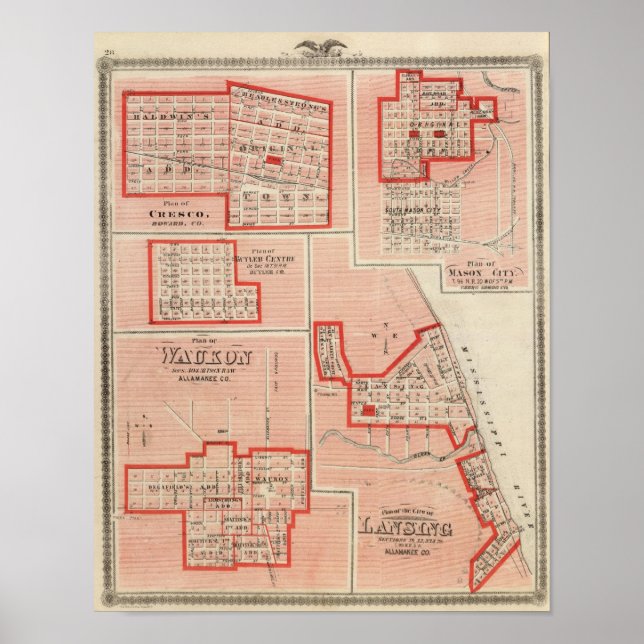 Pläne von Cresco Poster (Vorne)