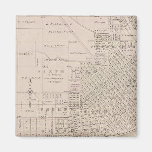 Pläne von Keokuk, Forest City Magnet