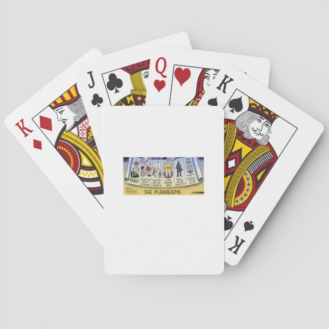 Planendemische Spielkarten (Rückseite)
