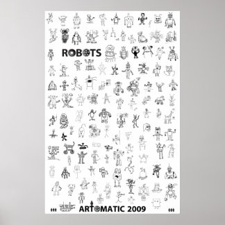 Planer 2009: Roboter der Artomatik 7 Poster