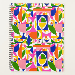 Planer (8,5" x 11"), Soft Cover, Black Spiral Pl
