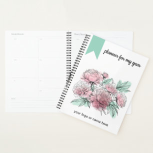 Planer Aquarelltonnen mit Konturen