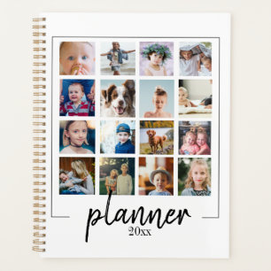 Planer für benutzerdefinierte Skript-Foto-Collage