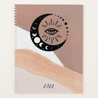 Planer für das Auge und den Mond