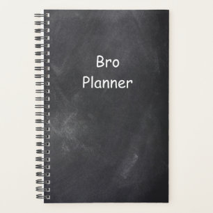 Planer für Männer Bro Planer Chalkboard Stil