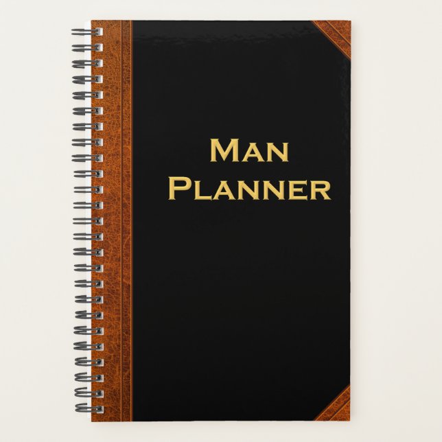 Planer für Männer Vintager Stil (Vorderseite)