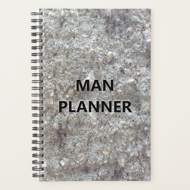 Planer für männliche Planer, graviert Stein (Vorderseite)