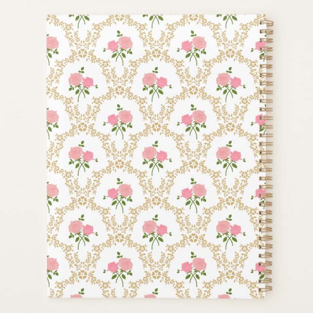 Planer für Vintage Rose (Rückseite)