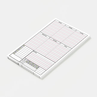 Planer-Seiten-Post-Iteinsatz Post-it Klebezettel