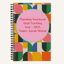 Planer- und Goal-Setting-Notebook | Bleibe Notizbuch