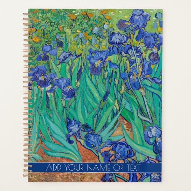PLANER: VAN GOGH: IRISES PLANER (Vorderseite)
