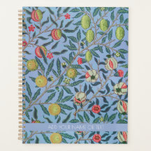 PLANER: WILLIAM MORRIS : BLAUE POMEGRANATES