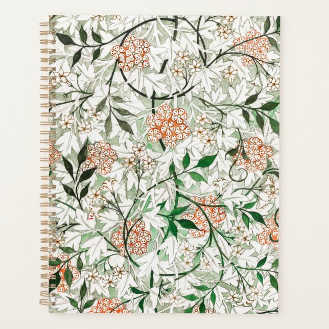 PLANER: WILLIAM MORRIS : JASMINE PLANER (Vorderseite)