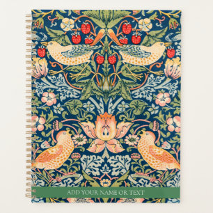 PLANER: WILLIAM MORRIS : STRAWBERRY THIEVES PLANER