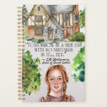 Planerin Anne von Green Gables Zitat Planer<br><div class="desc">Anne von Green Gables Aquarellmaler mit einem inspirierenden Zitat "Morgen ist ein neuer Tag ohne Fehler".</div>