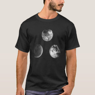 Planet Ästhetische Minimal Solar System Power Univ T-Shirt