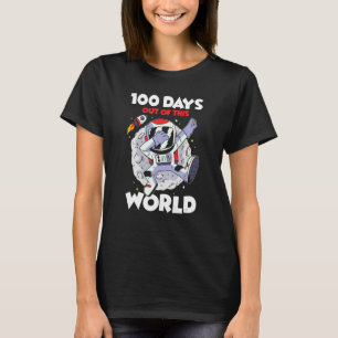 Planet Astronom Astronaut Student 100 Tage Sc T-Shirt