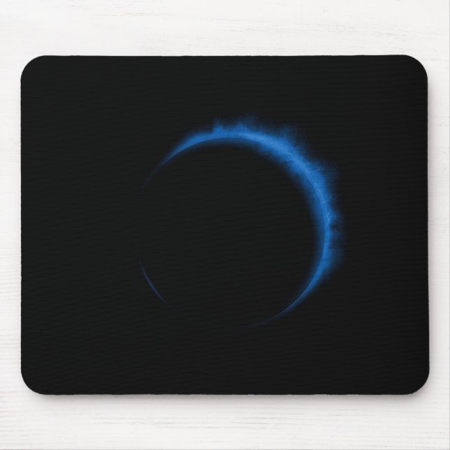 Planet-BLAU Mousepad (Vorne)