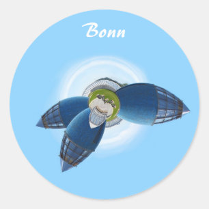 Planet Bonn Aufkleber