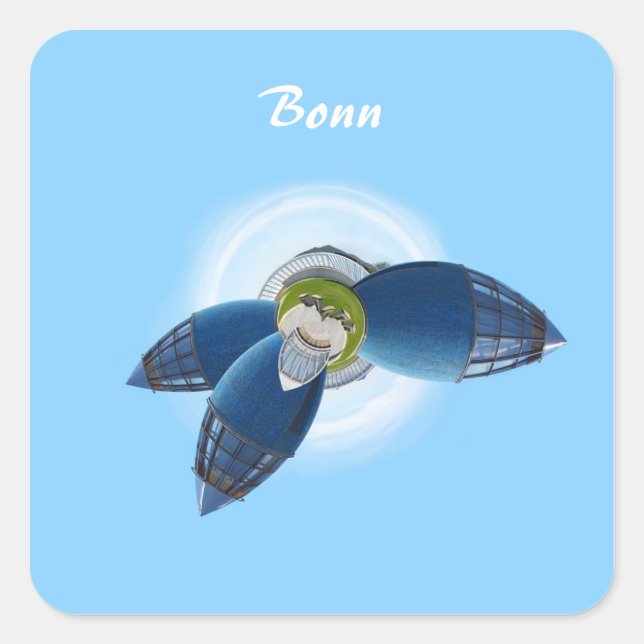 Planet Bonn Sticker (Vorderseite)