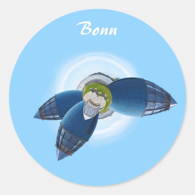 Planet Bonn Sticker (Vorderseite)