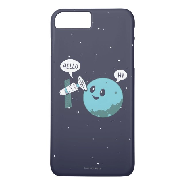 Planet Case-Mate iPhone Hülle (Rückseite)