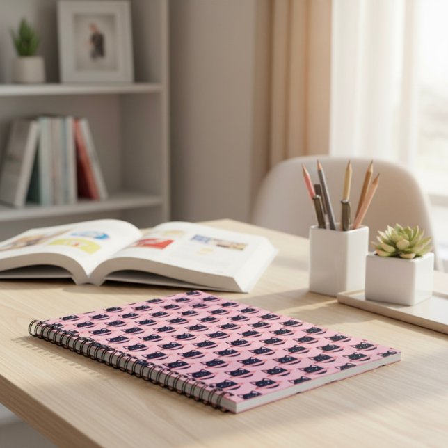 Planet Cat Notebook Notizblock (Von Creator hochgeladen)