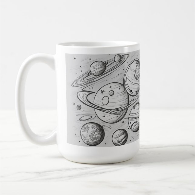 PLANET Classic Mug (Gauche)