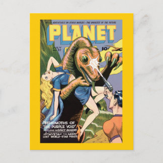 Planet-Comicen Postkarte