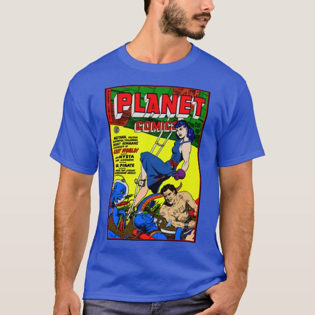 Planet-Comicen-T - Shirt der 1950er Jahre (Vorderseite)