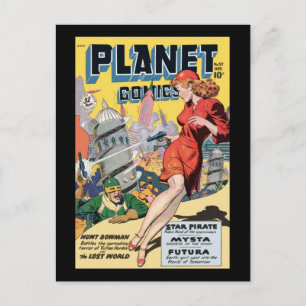 Planet Comics Postkarte