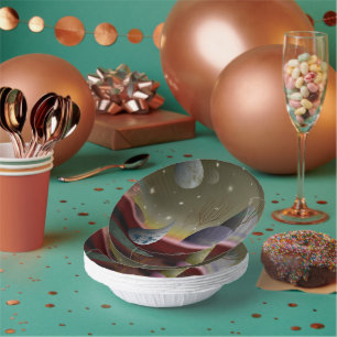 Planet der Formen Papierschalen Pappteller