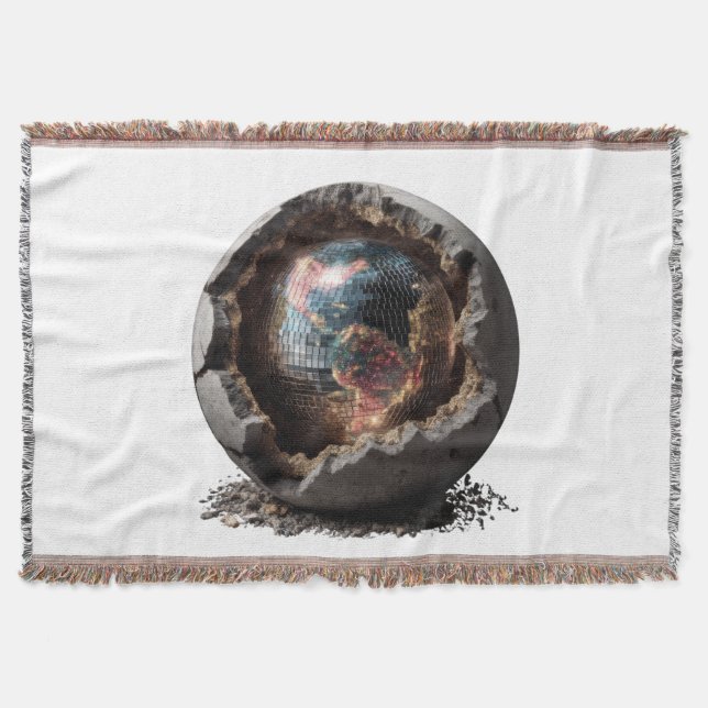 Planet Disco Core - Erde bricht in den Party-Modus Decke (Vorderseite)