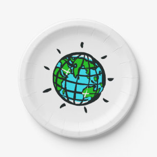 Planet EARTH - Earth Day - Conservation - Party Pappteller