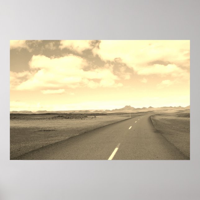 Planet Earth Road Poster (Vorne)