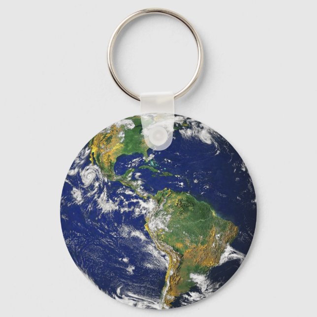 Planet Earth Schlüsselanhänger (Vorderseite)